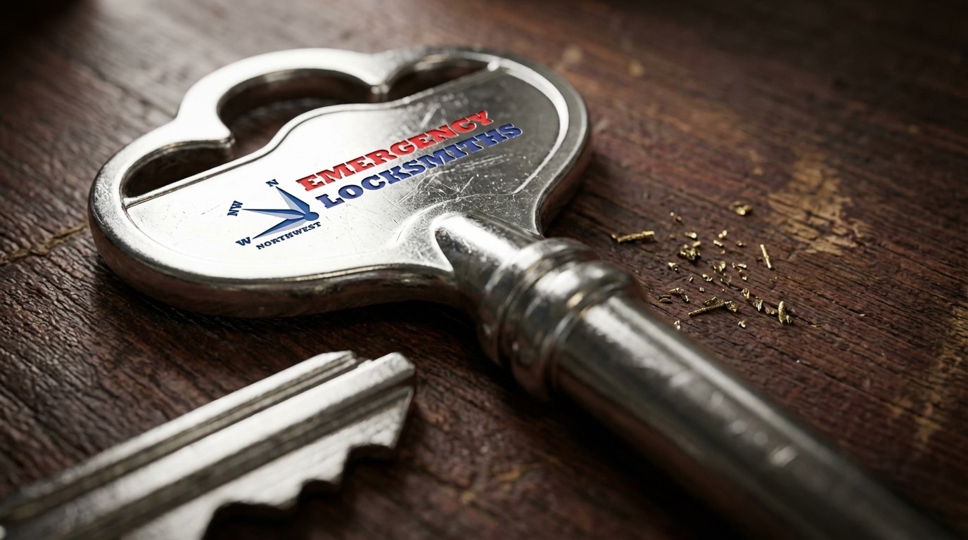 NW Locks branded key, trusted across the Wirral